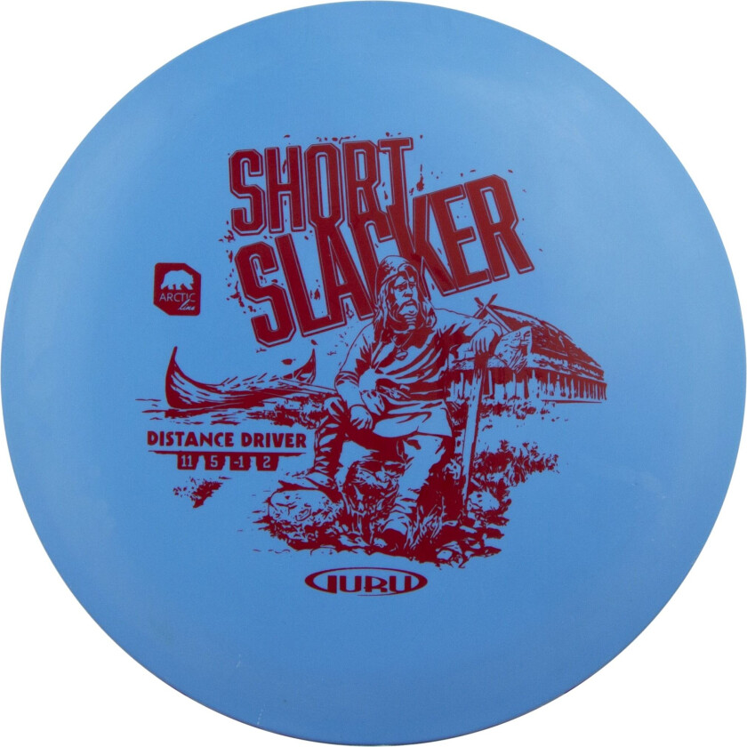 Arctic Line Driver Short Slacker, 150-165g, driver frisbeegolf blue