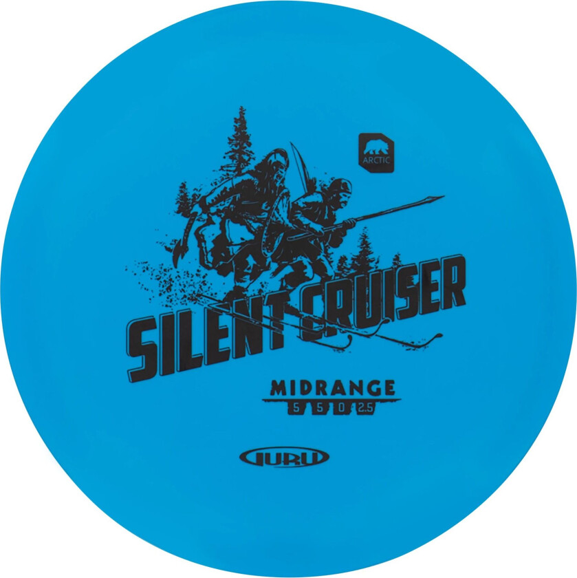 Arctic Line Midrange Silent Cruiser, 150-165g, midrange frisbeegolf blue