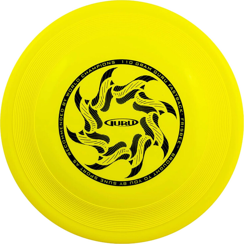 GURU SPORT Frisbee 110 gram, frisbee Yellow