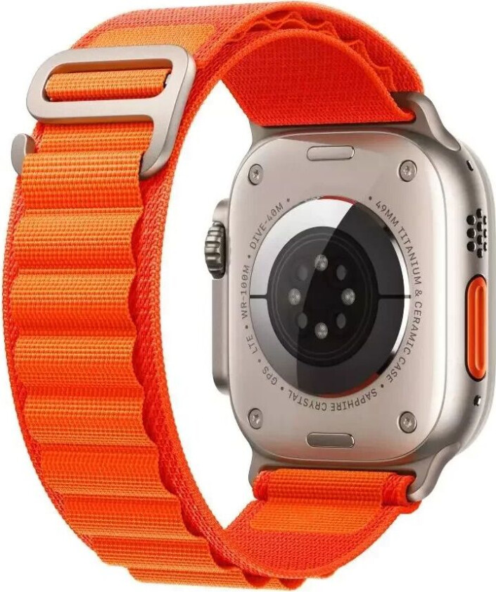 Tech-Protect Apple Watch (42/44/SE/45/49MM) Tech-Protect Nylon Pro Rem - Orange