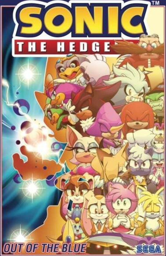 Sonic The Hedgehog, Volume 8: Out Of The Blue Av Ian Flynn, Adam Bryce Thomas