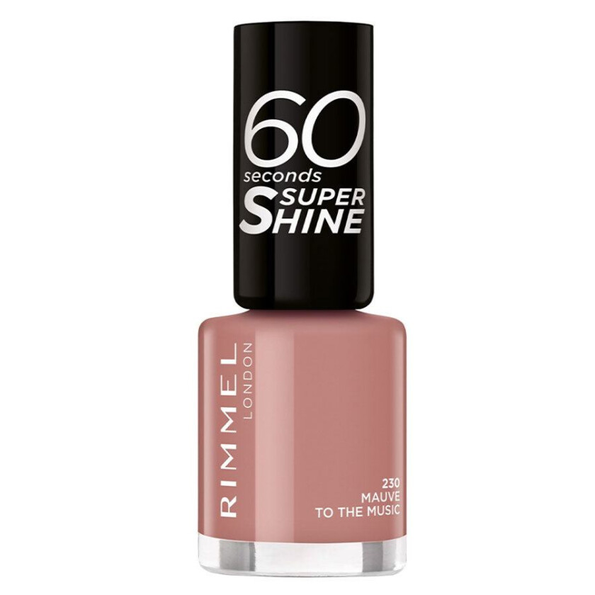 60 Seconds Super Shine Nail Polish #230 Mauve To Th