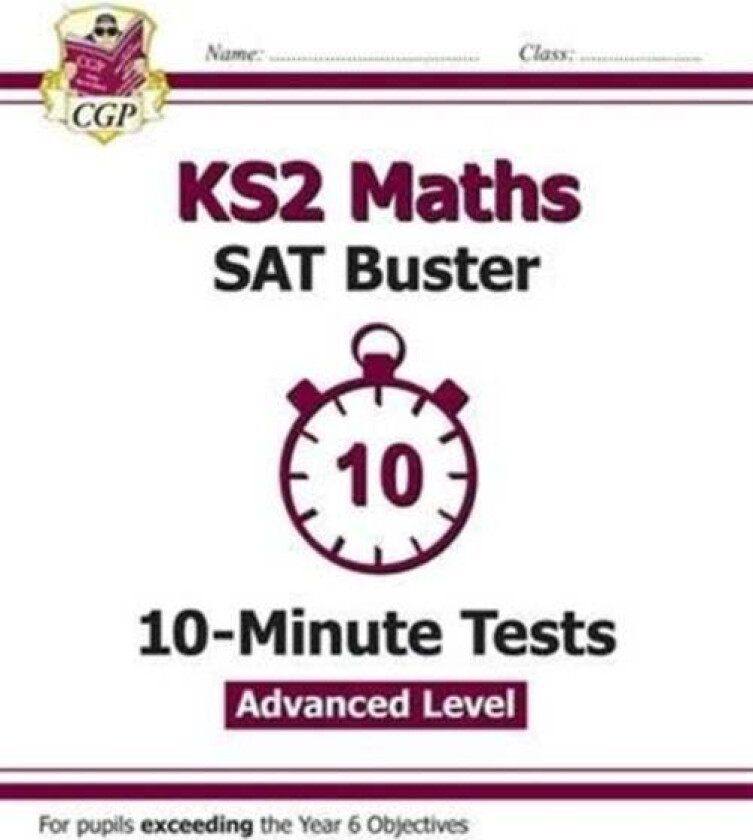 Ks2 Maths Sat Buster 10-Minute Tests - Stretch (For The 2024 Tests) Av Cgp Books