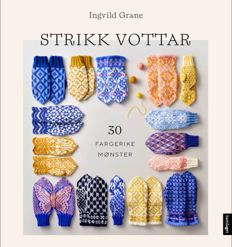 Strikk Vottar Av Ingvild Grane - Personlig Signert