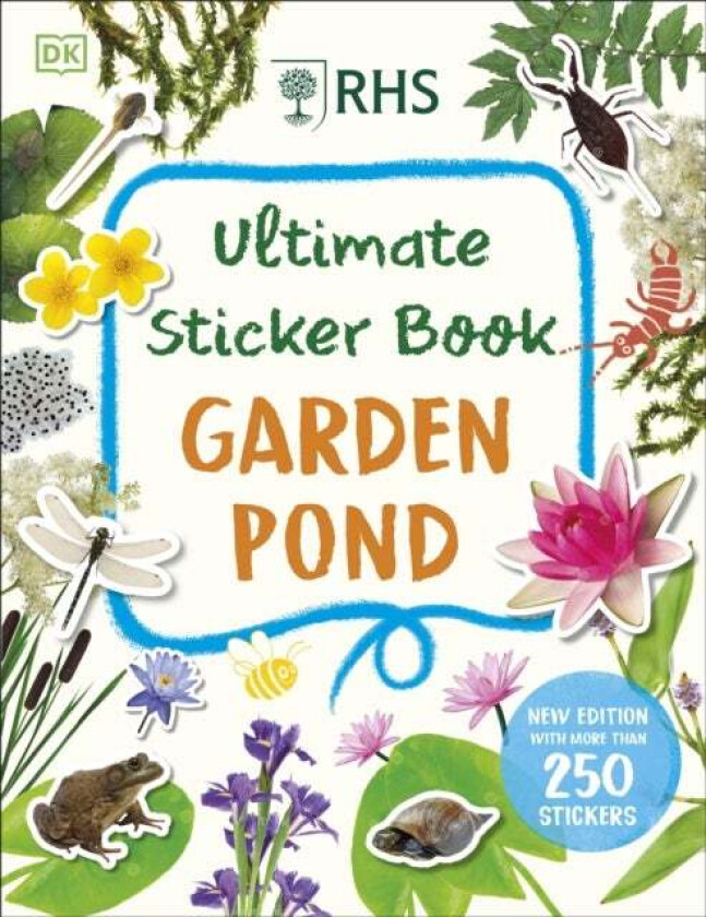 Rhs Ultimate Sticker Book Garden Pond Av Dk
