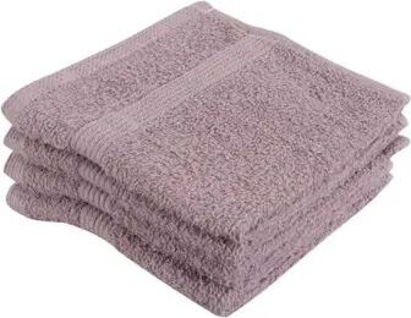 Vaskeklut - Lavendel - 30x30 / 4 stk - Premium By Borg