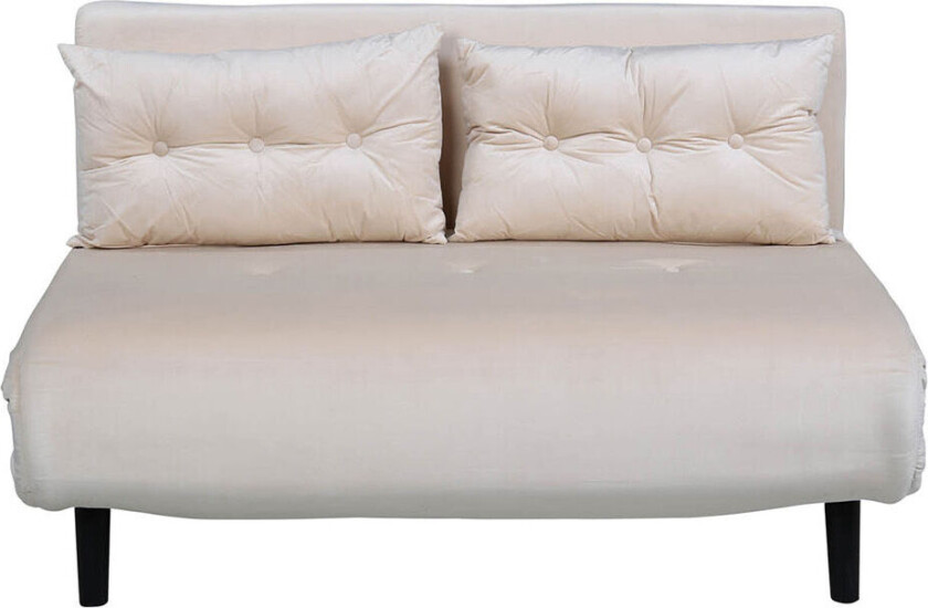 Vicky sovesofa velour beige.
