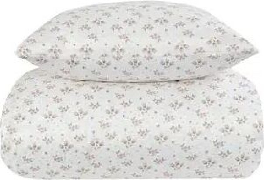 Sateng sengesett - 140x220 cm - 100% Bomullssateng - Summer white