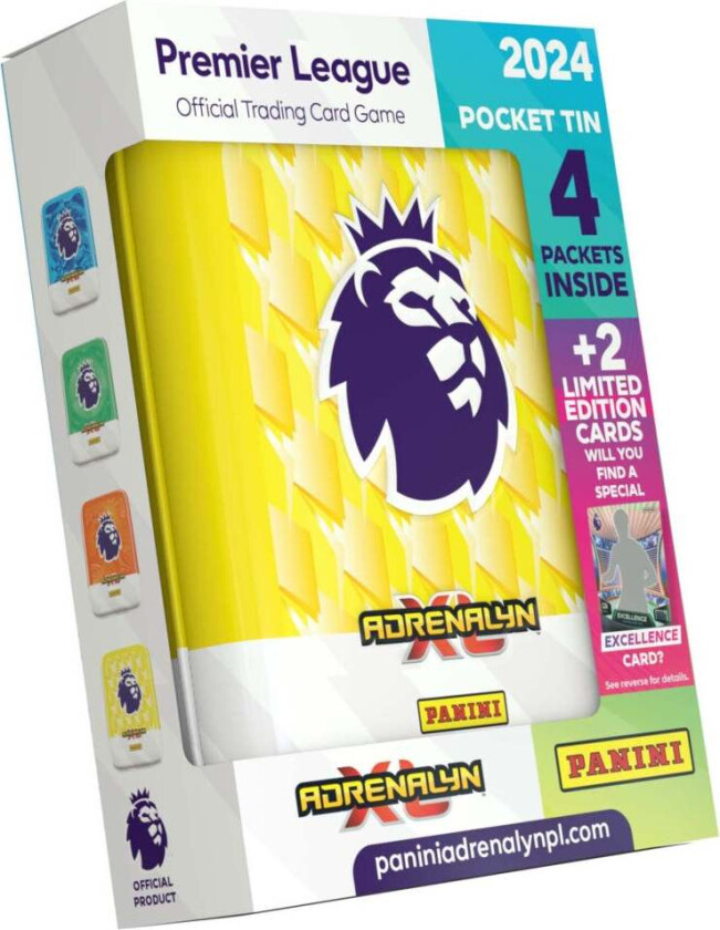 Premier League 2024 Adrenxl Pocket Tin