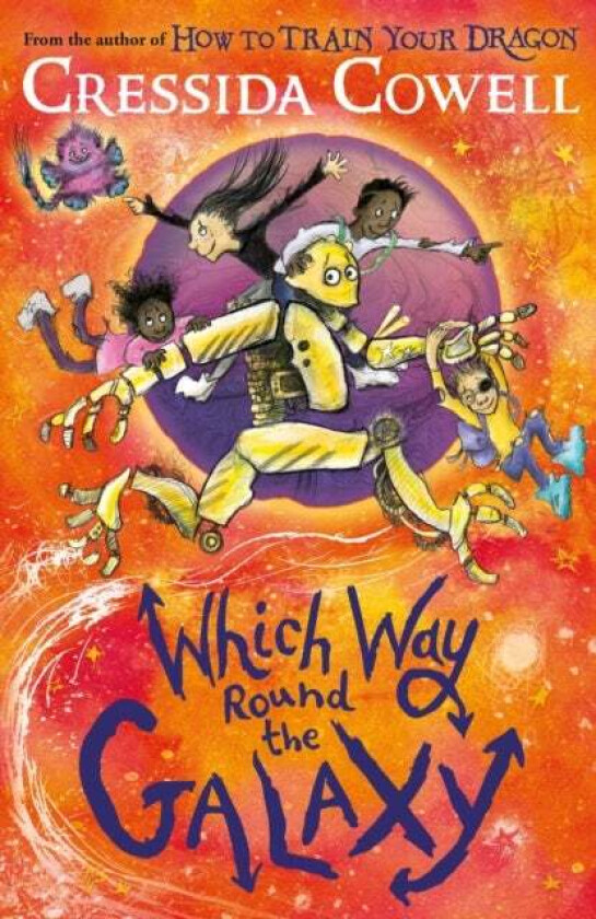 Which Way Round The Galaxy Av Cressida Cowell