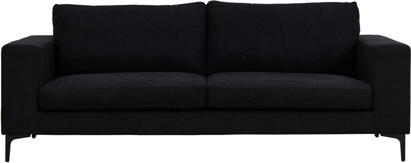 Bolero sofa 3 seter svart.