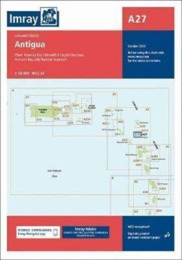 Imray Chart A27 Av Imray