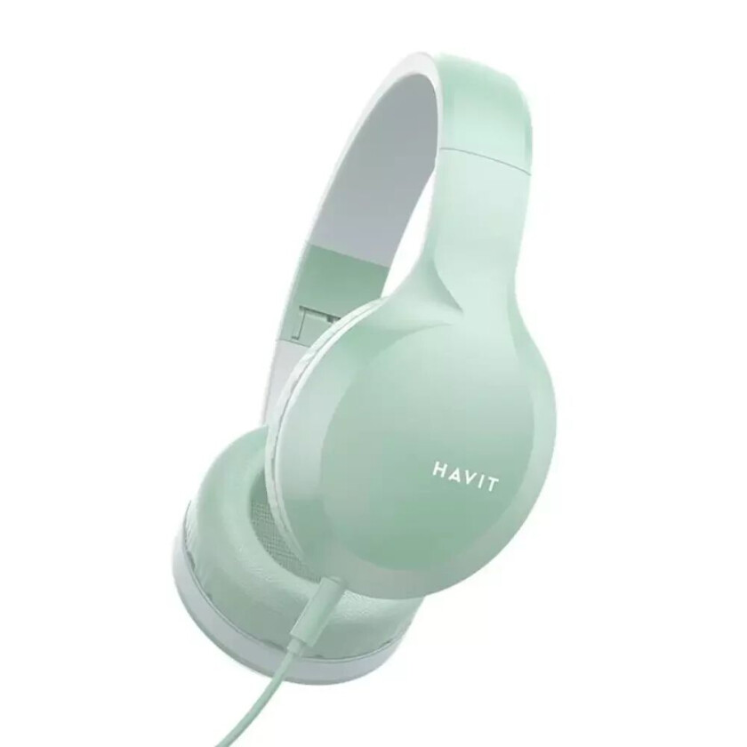 H100d Over-Ear Hodetelefoner m. Jackstikk - Grønn