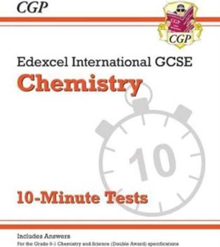 Edexcel International Gcse Chemistry: 10-Minute Tests (With Answers) Av Cgp Books