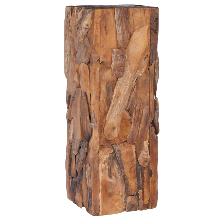 Sidebord 30x30x80 cm heltre teak