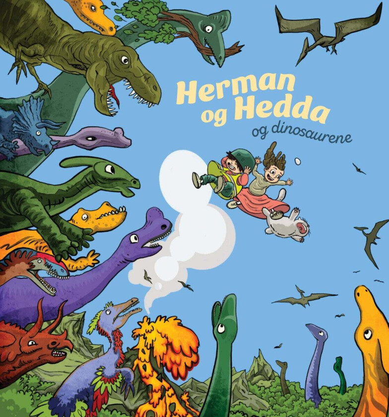 Herman Og Hedda Og Dinosaurene Av Geir Moen