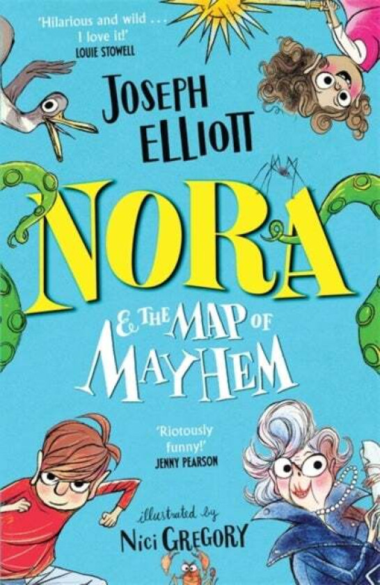 Nora And The Map Of Mayhem Av Joseph Elliott