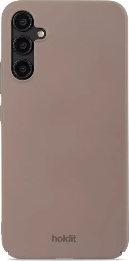 Holdit Samsung Galaxy A54 (5G) Slim Plast Deksel - Mocha Brown