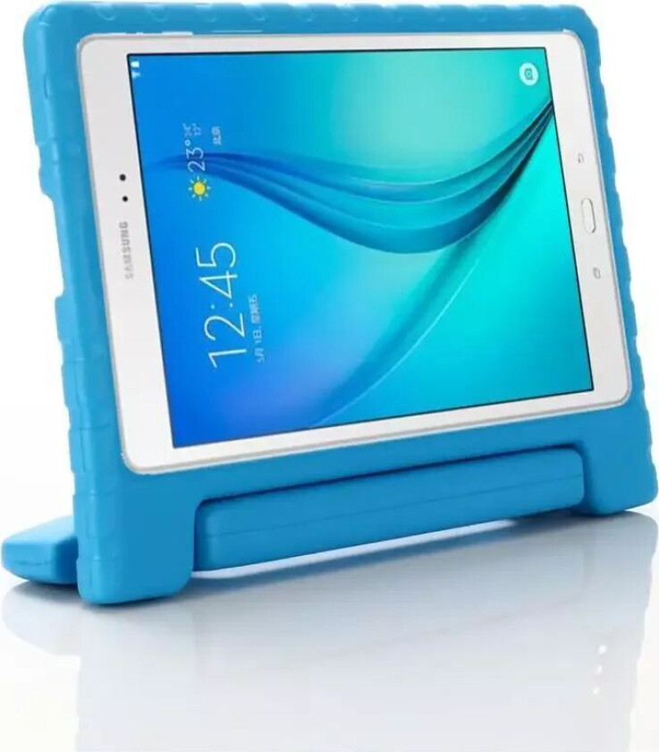 Samsung Galaxy Tab A 10.1 Barnevennlig Deksel - Støtsikkert Deksel m. Stativ - Blå