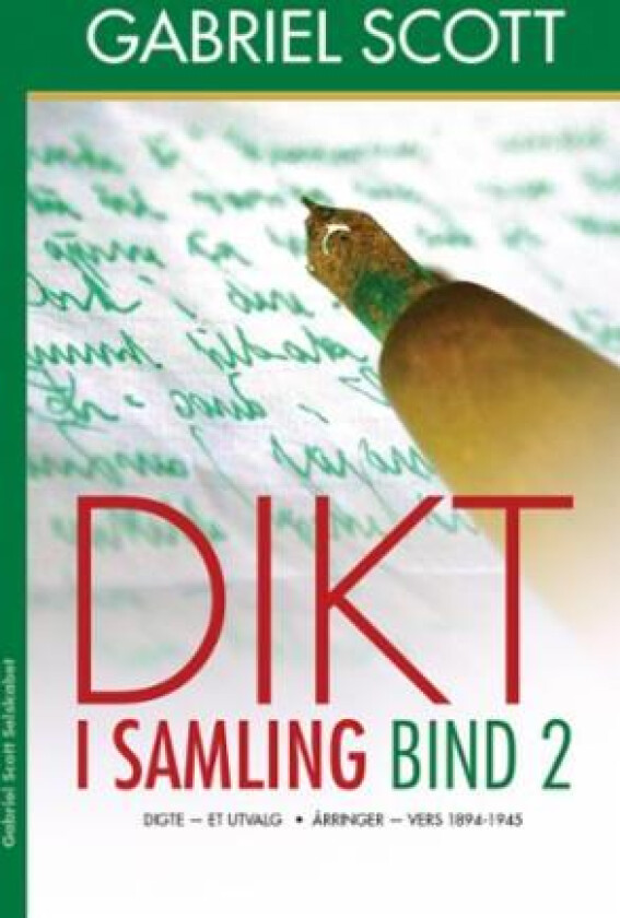 Dikt I Samling Av Gabriel Scott