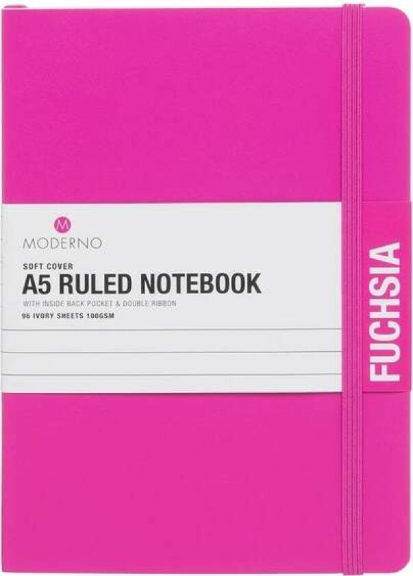 Notatbok Moderno Rosa A5 Myk Linjer