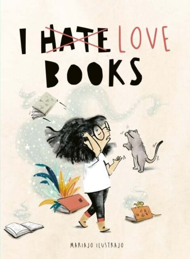 I Love Books Av Mariajo Ilustrajo