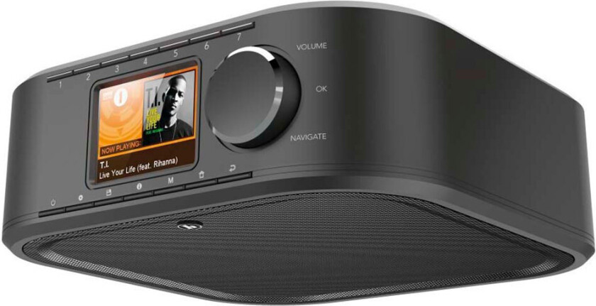 "DIR355BT" Digital Radio DAB+/Internet Radio/Bluetooth/App black - DAB/DAB+/FM - Stereo