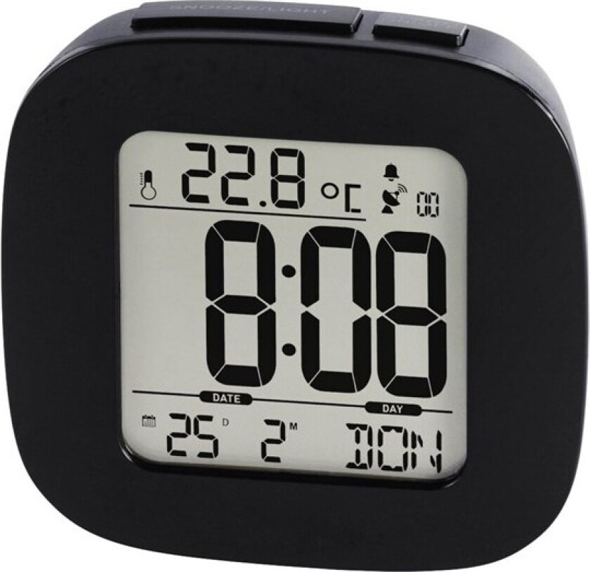 Bilde av "RC 45" Radio Alarm Clock black - Svart