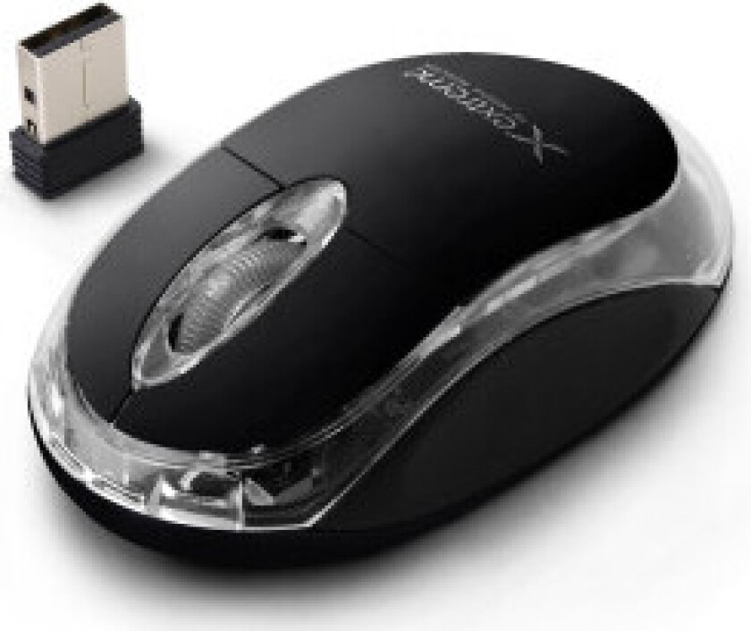 ESPERANZA XM105K 3D trådløs mus, 2,4 GHz, svart