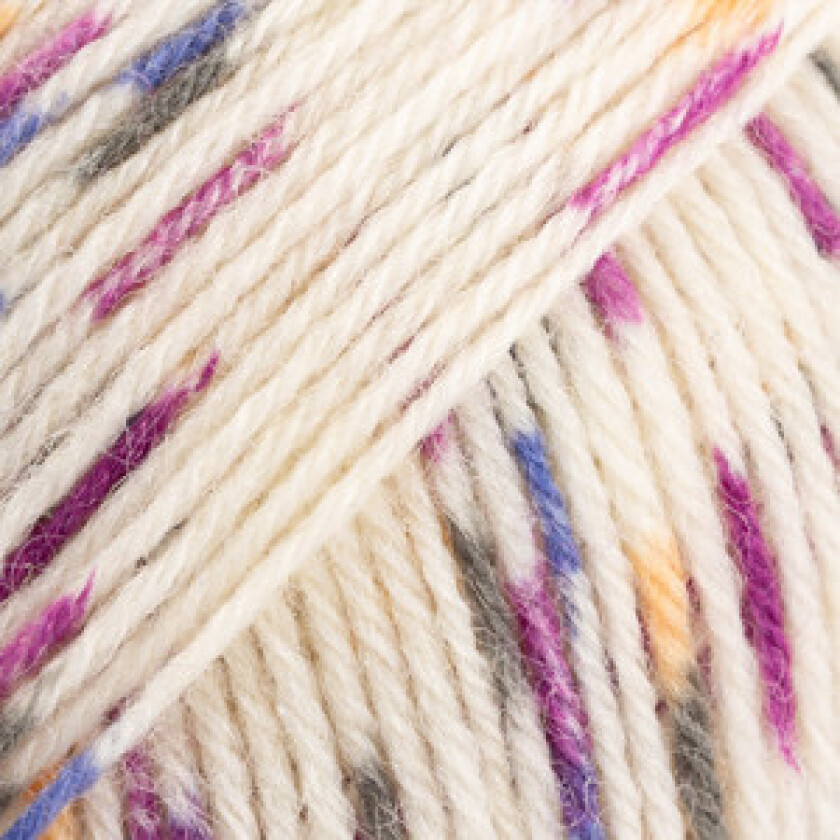 Drops Fabel Garn Print 924 Konfettikake