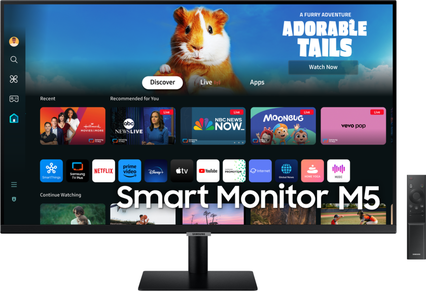 32" Smart Monitor M5 M50D FHD, Black