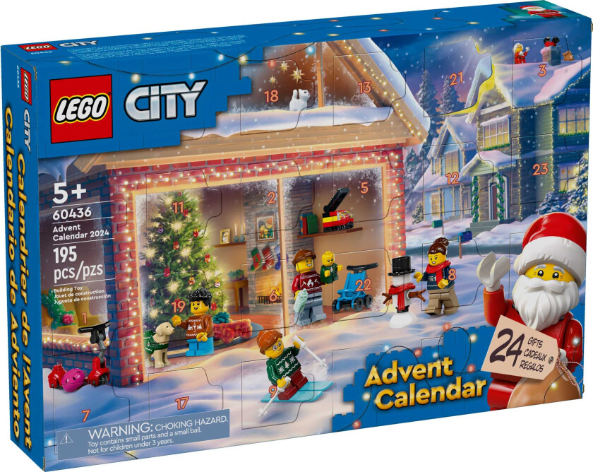 City 60436 Julekalender 2024