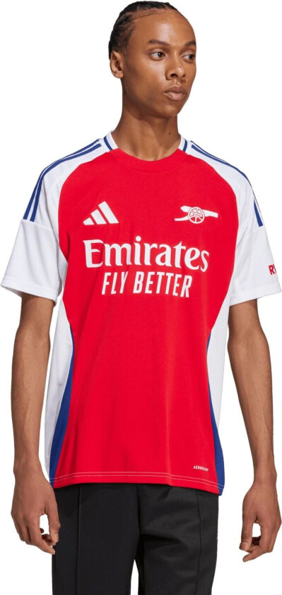 adidas Arsenal Home Jersey 2024/25, fotballdrakt, herre Better Scarlet/white
