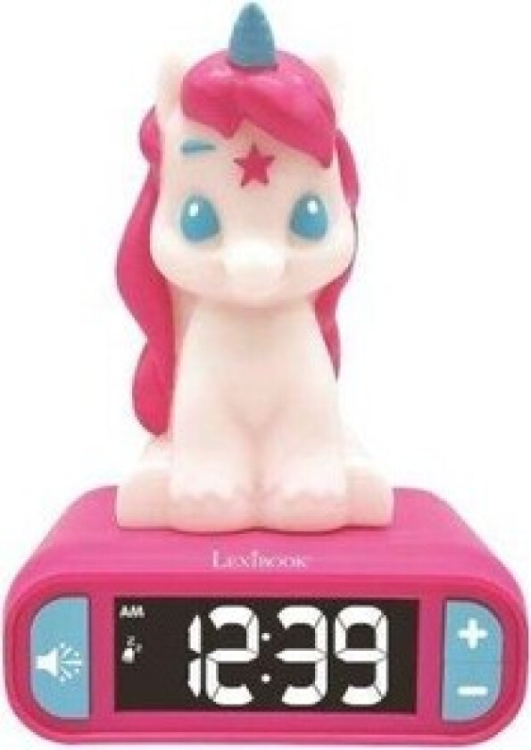 - Unicorn Alarm Clock w. Night Light (RL800UNI)