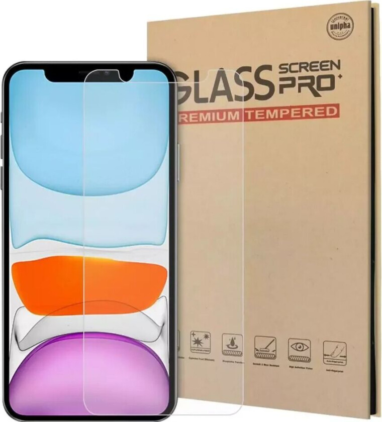 iPhone 12 / 12 Pro Arc Edge Herdet Glass - Case Friendly - Skjermbeskytter - Gjennomsiktig