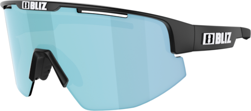 Matrix Small Matte Black/Smoke with Ice Blue Multi OneSize, Matte Black/Smoke with Ice Blue Multi