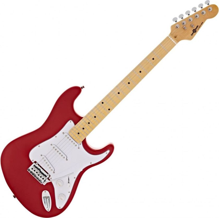 LA Select Electric Guitar by Gear4music Red