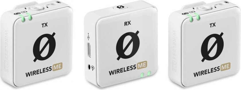 Bilde av Rode Wireless ME Dual Compact Wireless Microphone System White