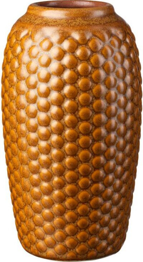 S8 Lupin vase 22 cm Golden brown