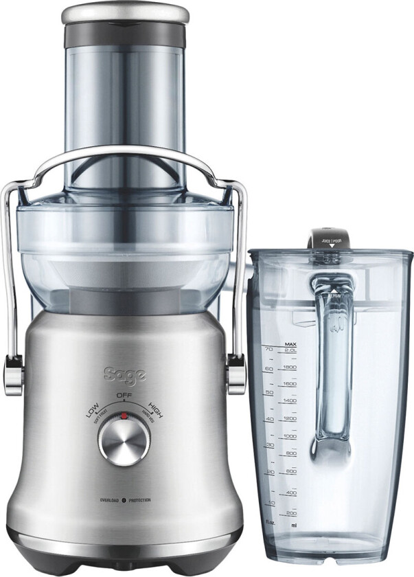 Bilde av Sage by Heston Blumenthal Sage the Nutri Juicer Cold Plus - Juicemaskin - 1300 W - børstet rustfritt stål