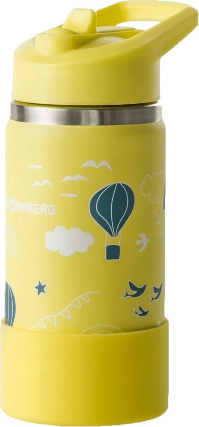 Kall Insulated Bottle Kids 0,35l, drikkeflaske, termo, barn Yellow