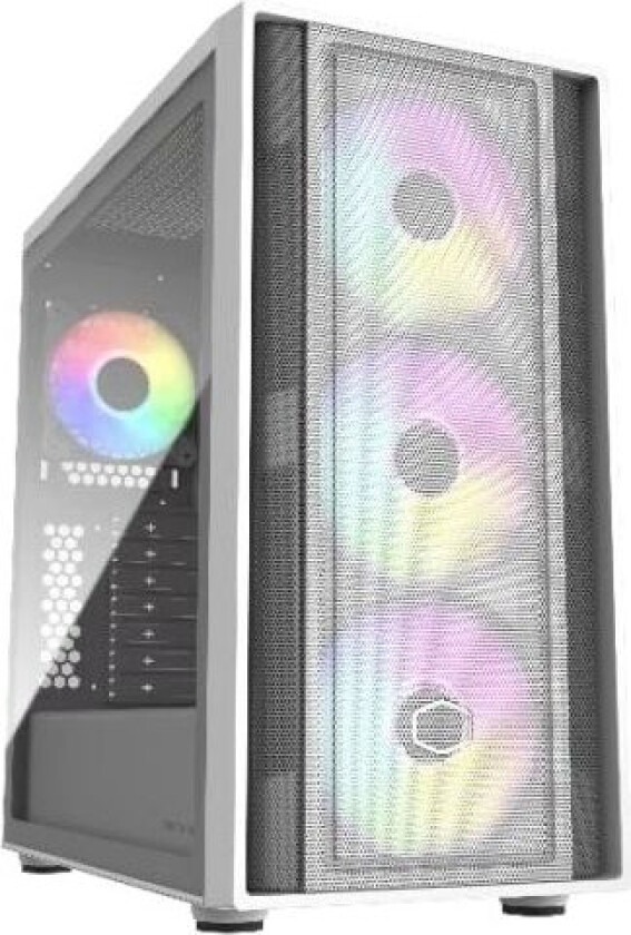 MasterBox 600 - Kabinett - Tower - Hvit