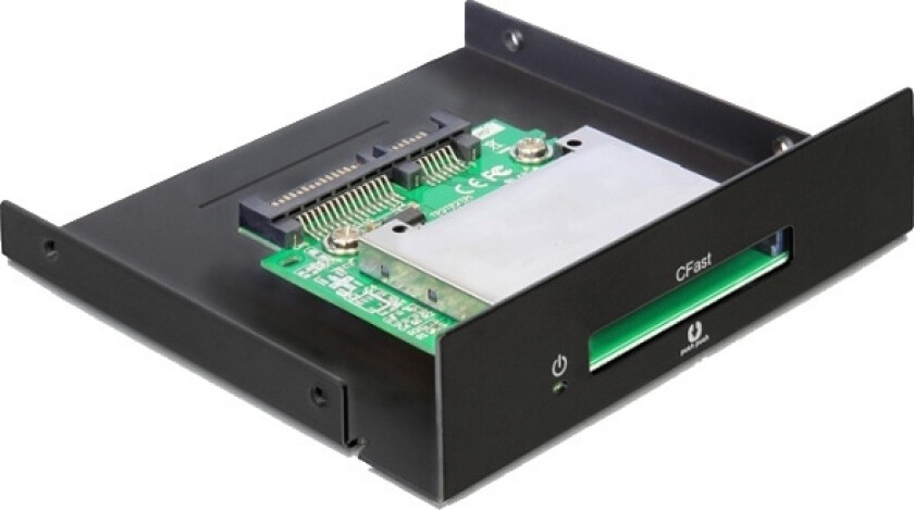 Bilde av SATA 3.5 Card Reader > CFast - Kortleser - 3,5 (CFast Card type I, CFast Card type II) - Serial ATA