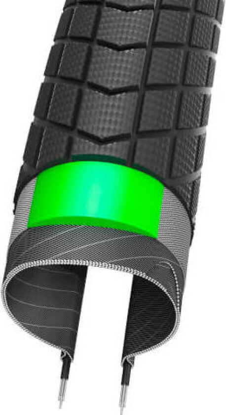 Big Ben Plus HS 439, 28, Veg, Tubeless Ready, Banesykling, Svart, 30 - 55 psi