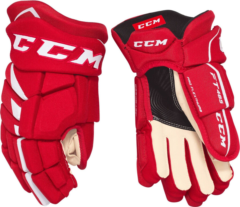Hg Jetspeed Ft485 Gloves Jr 21/22, hockeyhanske junior RED/WHITE