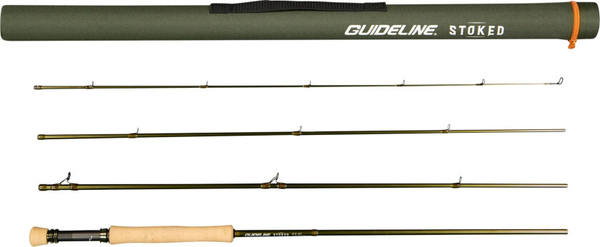 Stoked #7 9'6", fluestang STD