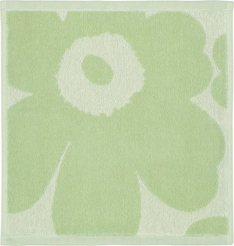 Unikko Mini Håndkle 30x30 cm Off white-sage