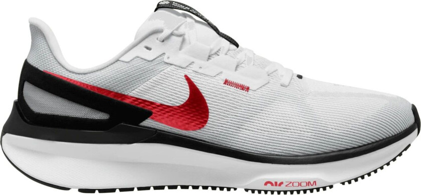 Air Zoom Structure 25, løpesko, herre White/Red-black-Grey