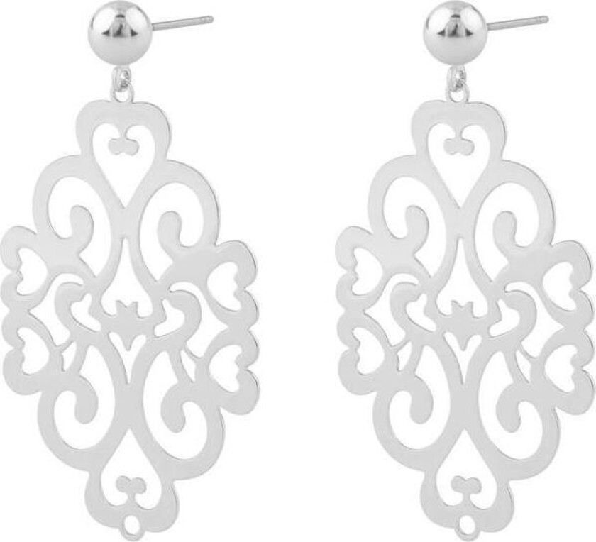 Snö Of Sweden Millie Pendant Ear Plain Silver Onesize