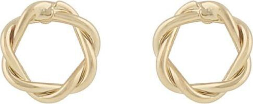 Snö Of Sweden Harper Round Ear Plain Gold Onesize